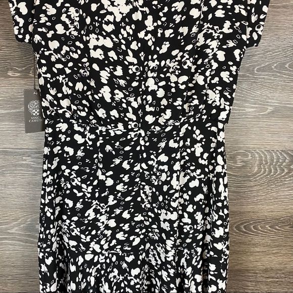 Vince Camuto Modern Imprint Asymmetrical Dress NWT - Picture 14 of 15